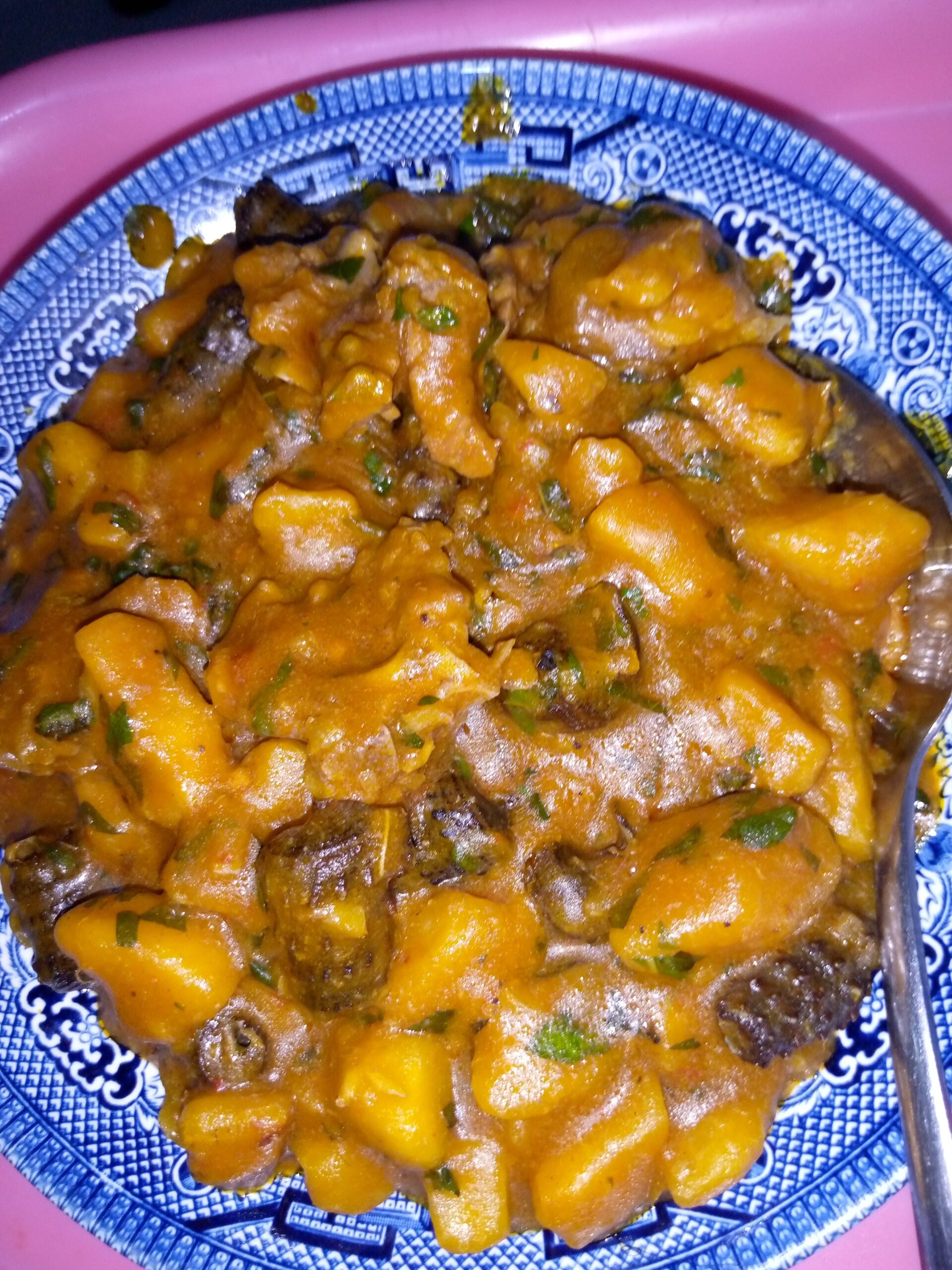 Plantain porridge