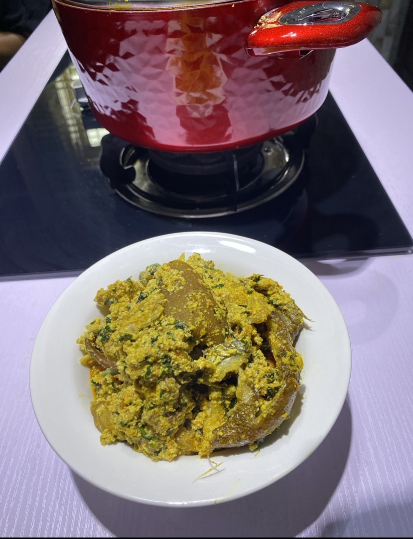 EGUSI SOUP (BOILING METHOD)
